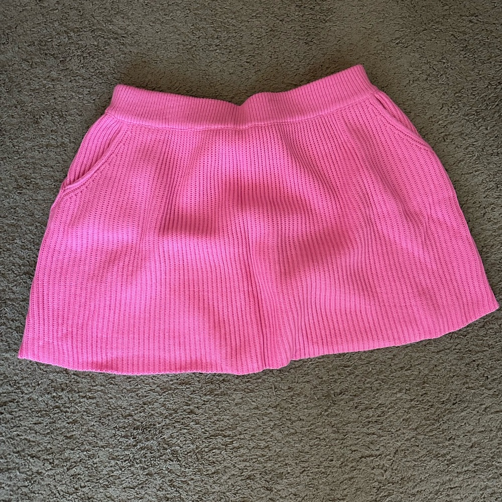 QUEEN OF SPARKLES Pink Mini Skirt